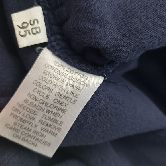 Susan Bristol Casuals Womens Jacket Size Large Blue Velvet Button Front Pocket - Picture 7 of 9